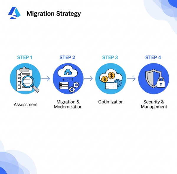 Icon representing Google Cloud Migrate or AWS Migration Hub